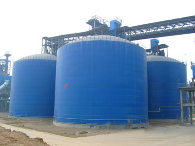 西林水泥钢板库改造