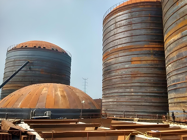 西林焦粉钢板仓